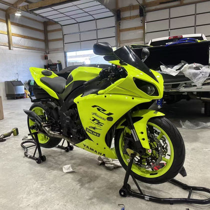 2009-2011 Yamaha YZF-R1 Neon Yellow Fairing Kit