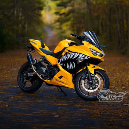 2017-2023 Kawasaki Ninja 400 Pearl Yellow Fairing Kit