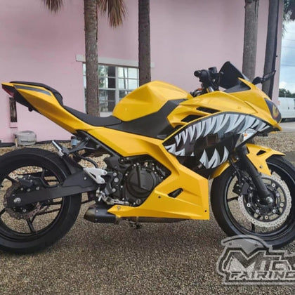 2017-2023 Kawasaki Ninja 400 Pearl Yellow Fairing Kit