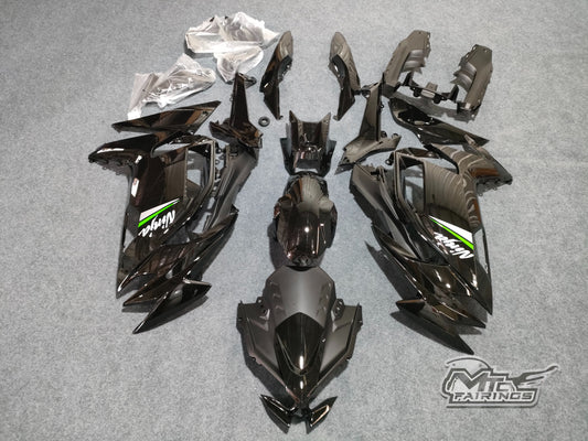 2020-2026 Kawasaki Ninja 650 Black Fairing Kit