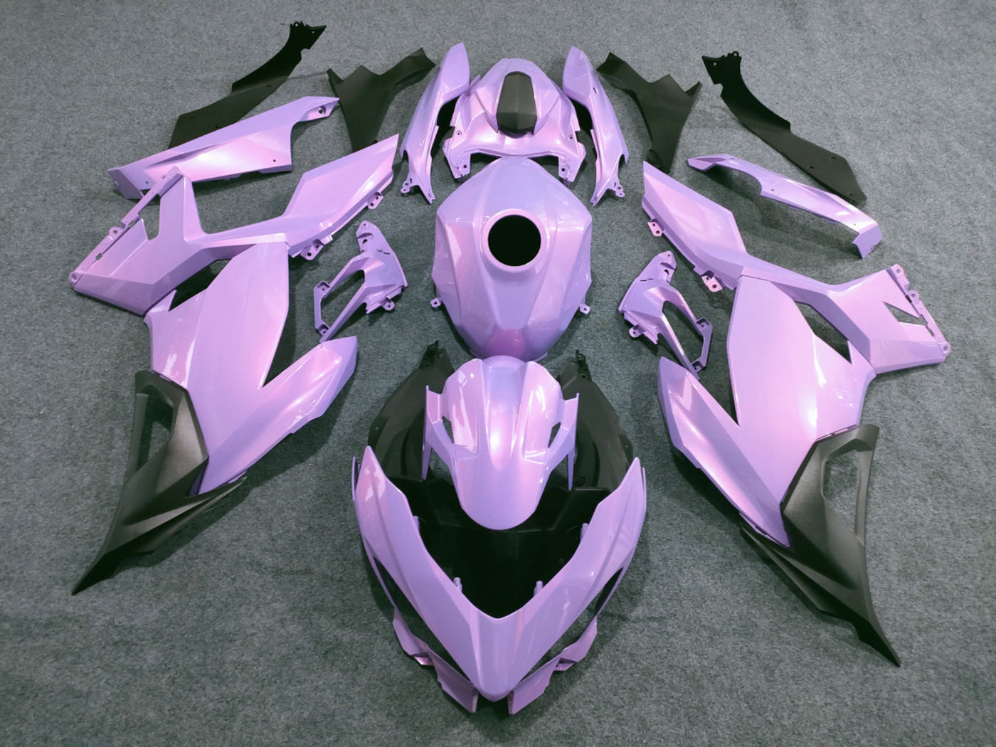 2017-2023 Kawasaki Ninja 400 Chameleon Purple/pink Fairing Kit