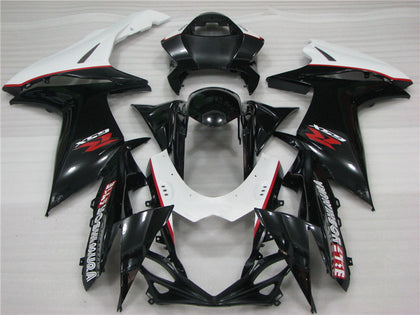 2011-2022 Suzuki GSX-R600 Glossy Black 750 Fairing Kit