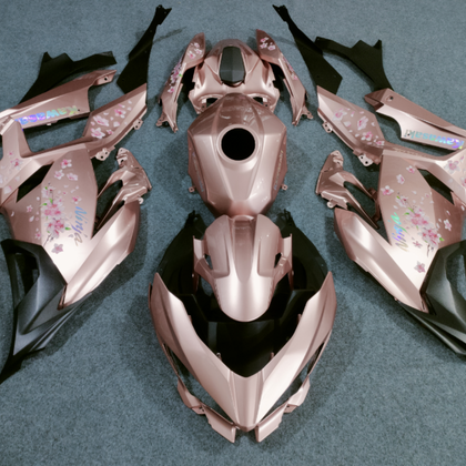 2017-2023 Kawasaki Ninja 400 Cherry Blossom Rose Gold Fairing Kit