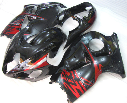 1997-2007 Suzuki Hayabusa GSX1300R Hayabusa Gsxr1300r Glossy Black Fairing Kit