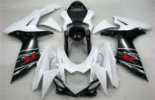 2011-2022 Suzuki GSX-R600 White 750 Fairing Kit