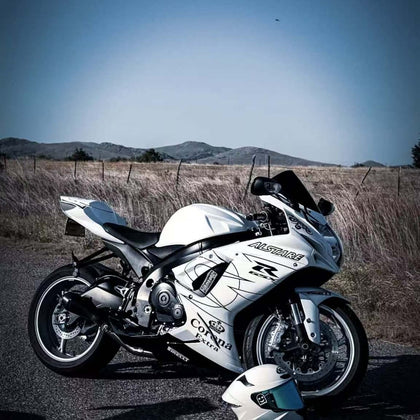 2011-2022 Suzuki GSX-R600 White 750 Fairing Kit